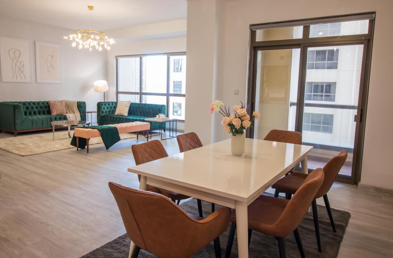 迪拜Premium 3Br! Partial Sea-View - Amwaj公寓 外观 照片