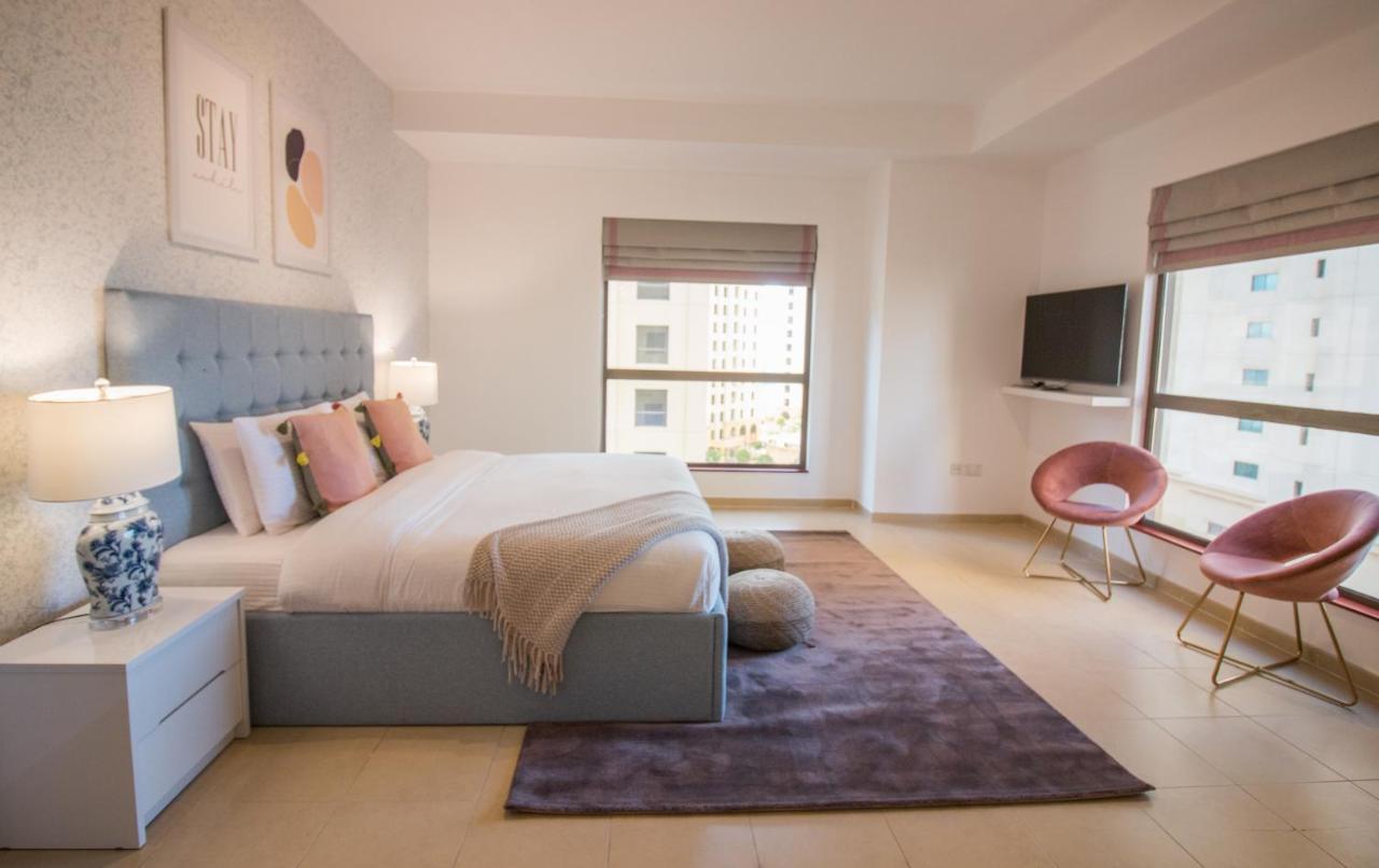 迪拜Premium 3Br! Partial Sea-View - Amwaj公寓 外观 照片