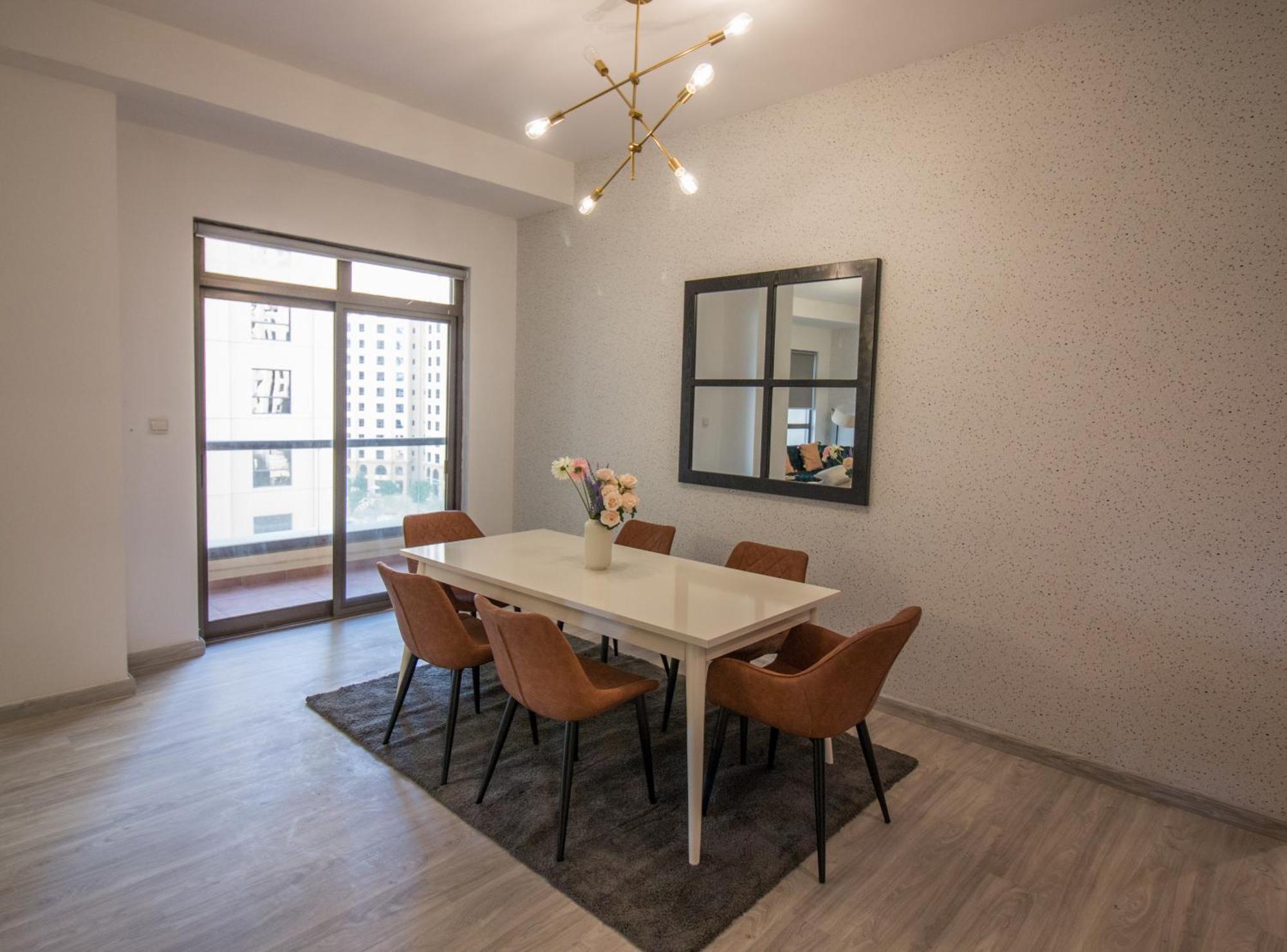 迪拜Premium 3Br! Partial Sea-View - Amwaj公寓 外观 照片