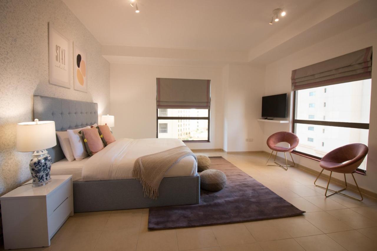 迪拜Premium 3Br! Partial Sea-View - Amwaj公寓 外观 照片