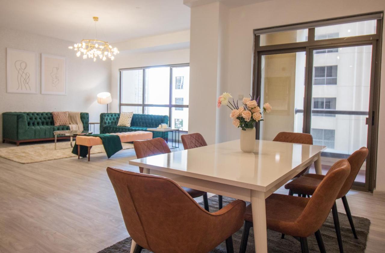 迪拜Premium 3Br! Partial Sea-View - Amwaj公寓 外观 照片