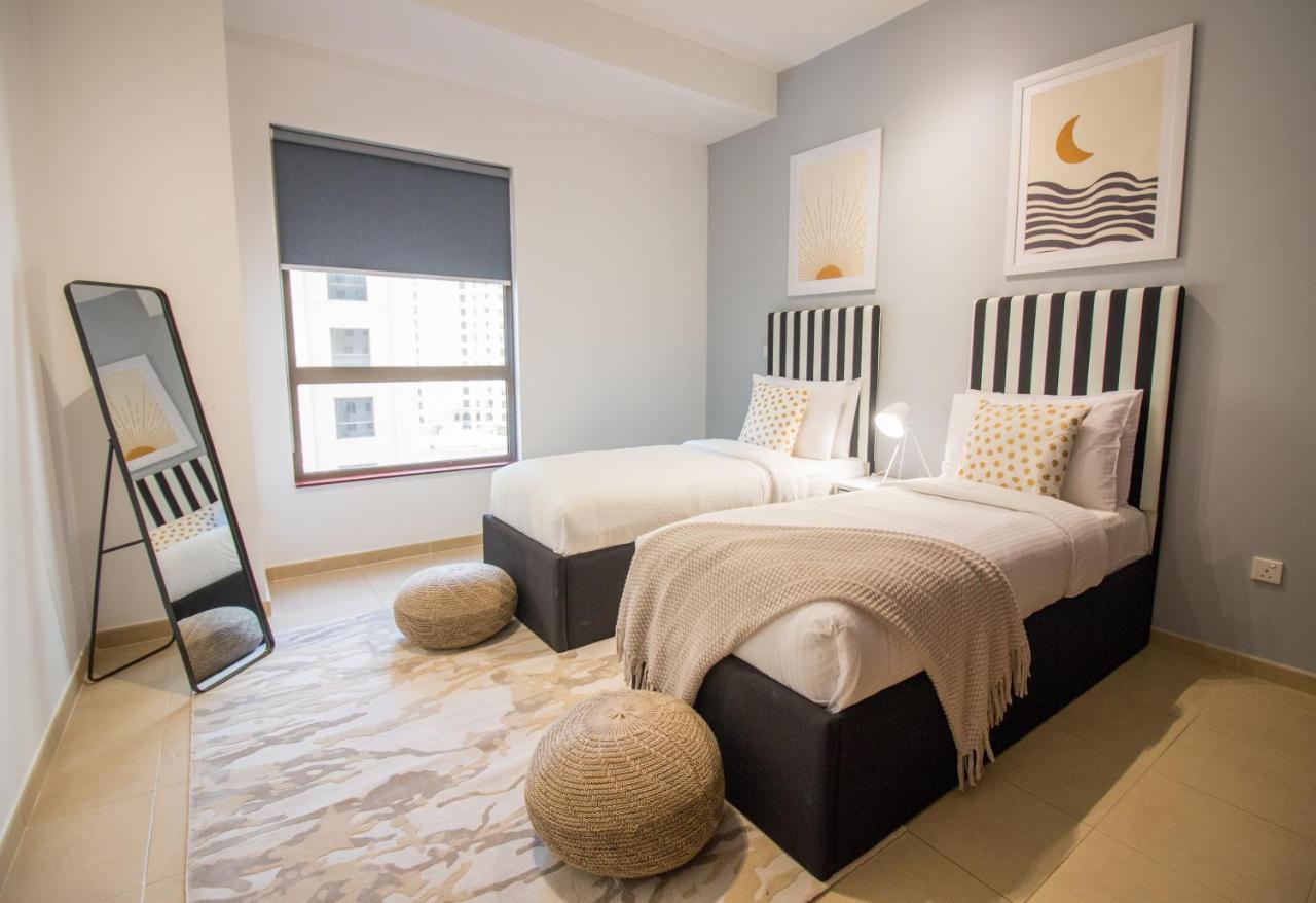 迪拜Premium 3Br! Partial Sea-View - Amwaj公寓 外观 照片