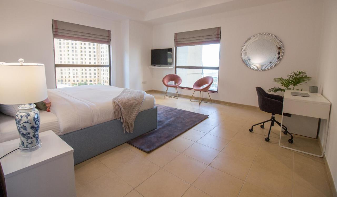 迪拜Premium 3Br! Partial Sea-View - Amwaj公寓 外观 照片