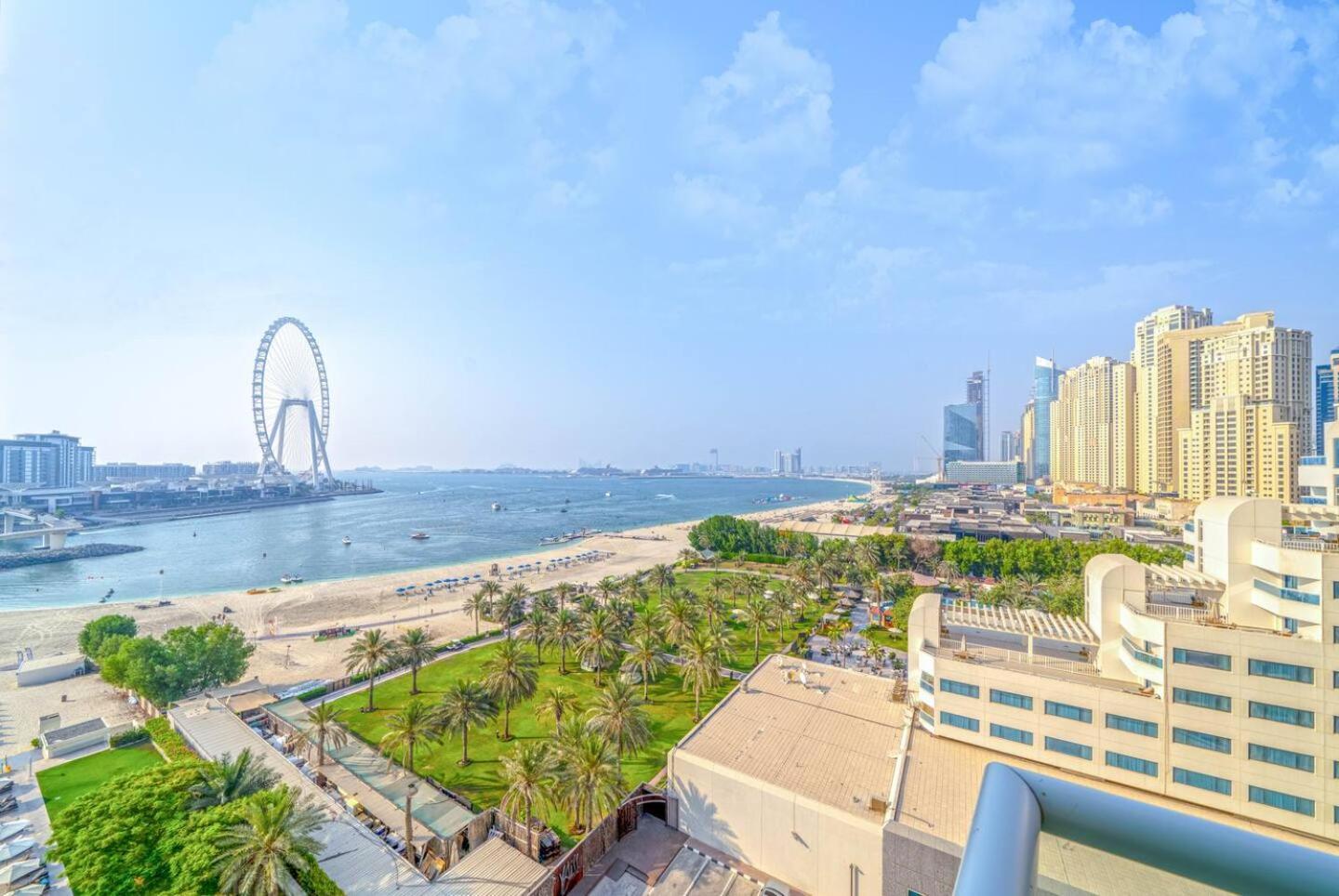迪拜Premium 3Br! Partial Sea-View - Amwaj公寓 外观 照片